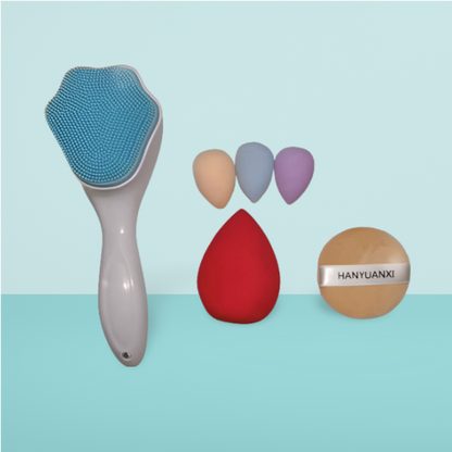 7-in-1 Complete Makeup Bundle – All-in-one Cosmetic Kit For Face, Eyes & Lips