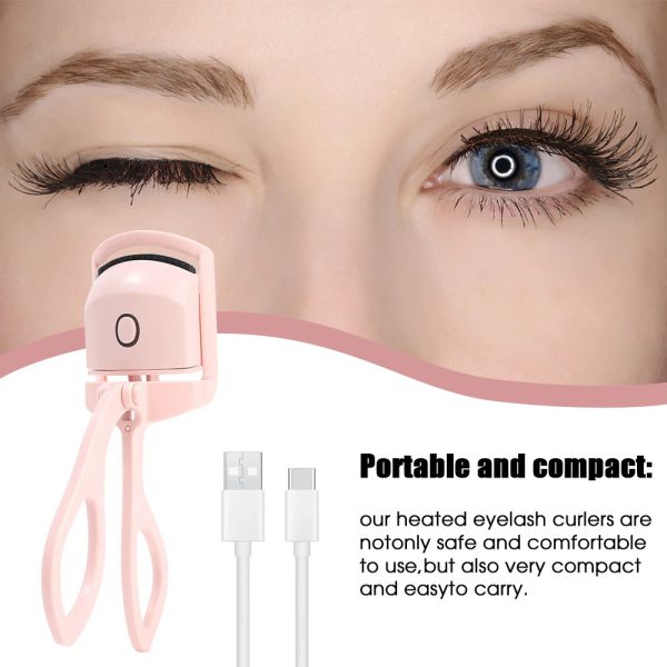 Automatic Eyelash Curler | Electric Eyelash Curler, Eye Beauty Makeup Tools, Long Lasting Curling (random Color)