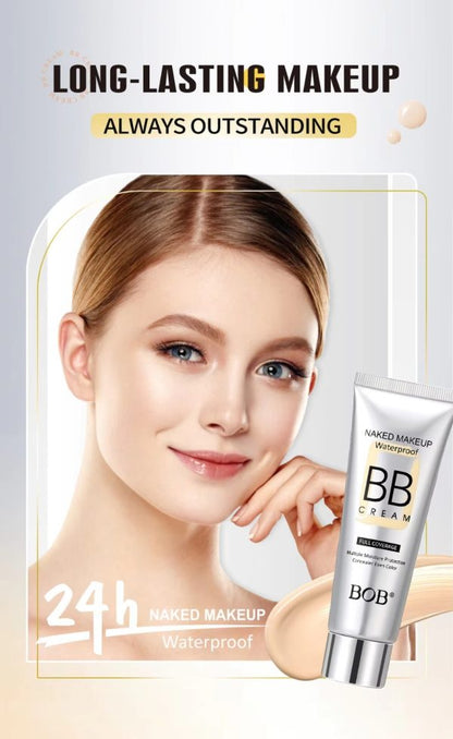 Bob Naked Makeup Waterproof Full Coverage Bb Cream – 40 Gram Pack, Original Long-lasting Formula