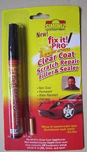 Fix It Pro Car Scratch Repair Remover Pen Magic Clear Coat Applicator Filler & Sealer Painting Pen