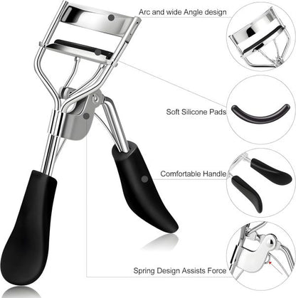 Long Lasting Eyelash Curler For Stunning Curls | Professional Lash Curler For Natural Lift & Curl