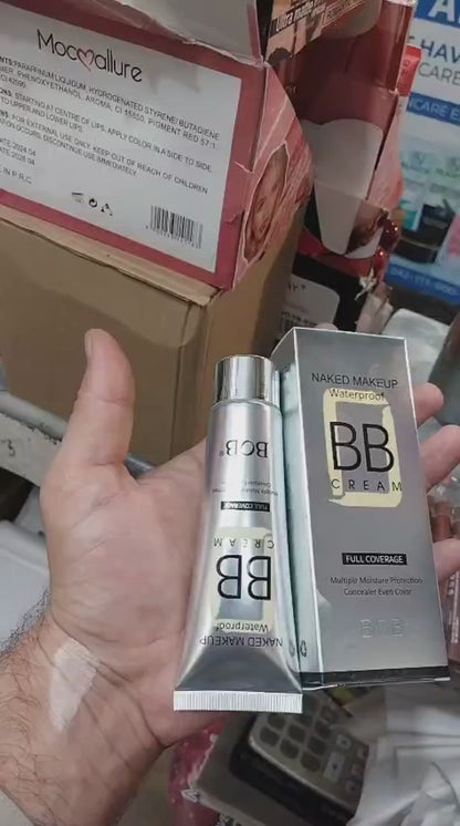 Bob Naked Makeup Waterproof Full Coverage Bb Cream – 40 Gram Pack, Original Long-lasting Formula