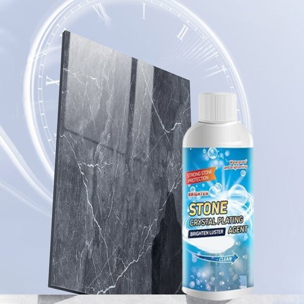 Stone Crystal Plating Agent Stonework Polishing And Coating Agent Marble Tile Anti-corrosion Incremental Crystal Stone Stain Remover With Box 100ml